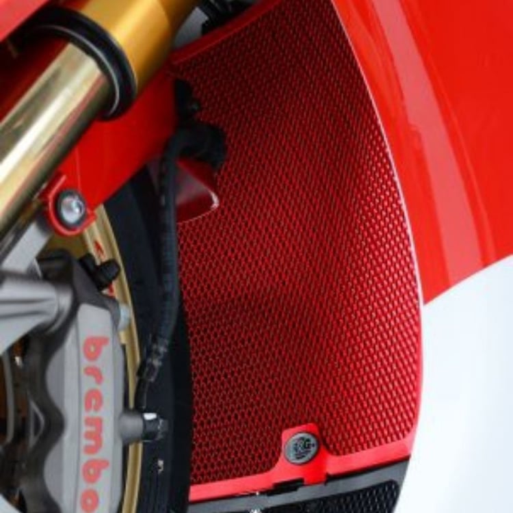 R&G Honda CBR1000RR Red Radiator Guard