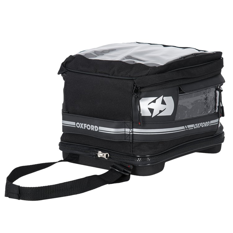 Oxford F1 Q18 Quick Release Black Tank Bag