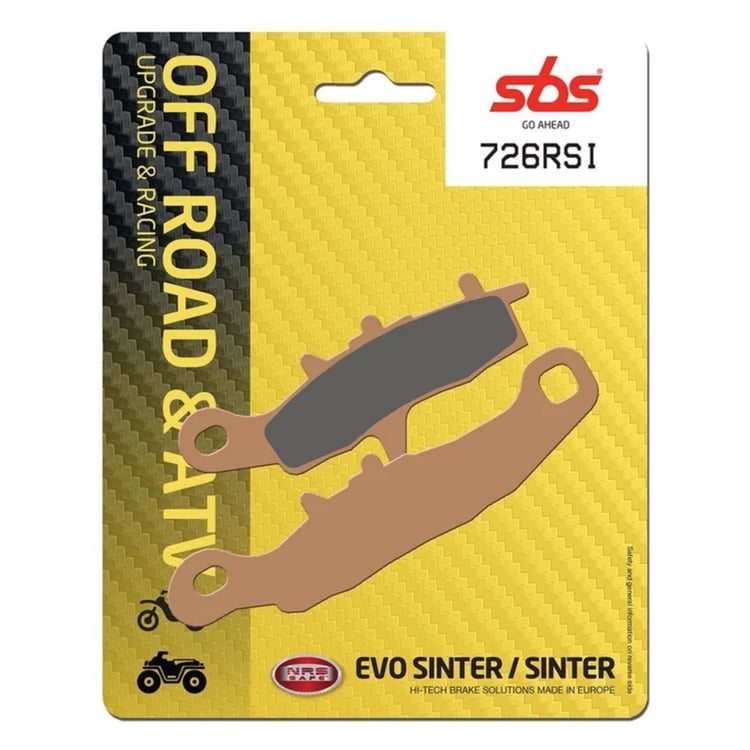 SBS Racing Offroad Front / Rear Brake Pads - 726RSI