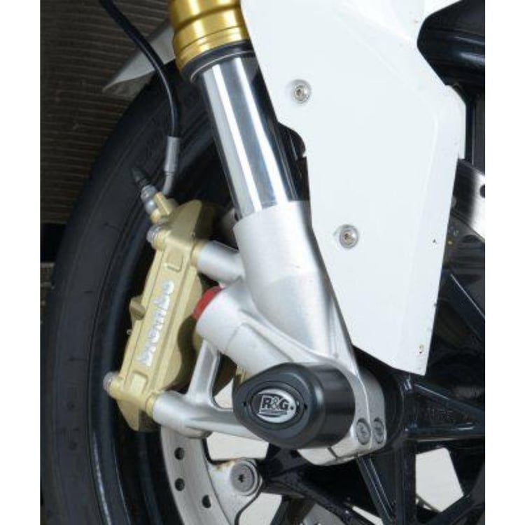 R&G BMW S1000RR Black Fork Protectors (Aero Style)