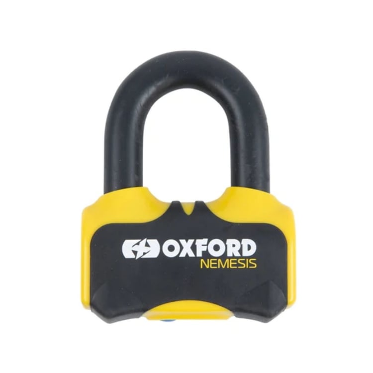 Oxford Nemesis 16mm Yellow Disc Lock 
