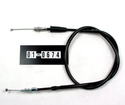 Motion Pro Cable, Black Vinyl, Throttle - Special Application (01-0674)