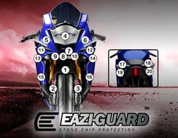 Eazi-Guard Yamaha YZF-R6 Matte Paint Protection Film