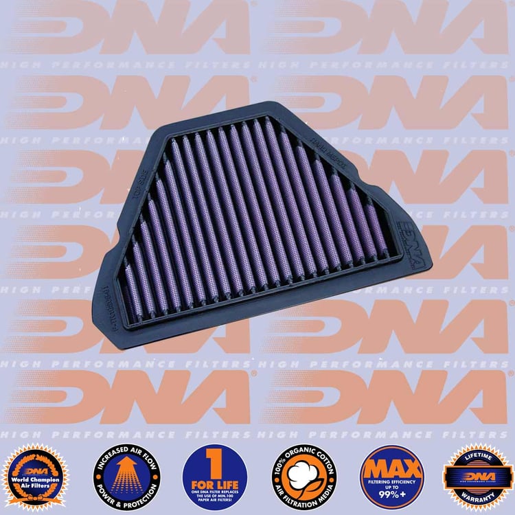 DNA Triumph Speed Triple 1050 05-10/Tiger 1050 07-18/Sprint ST 1050 05-10/Sprint GT 1050 11-18 High Performance Air Filter