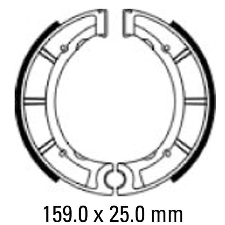 Ferodo FSB948 Brake Shoe Set