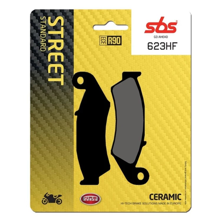 SBS Ceramic Front / Rear Brake Pads - 623HF