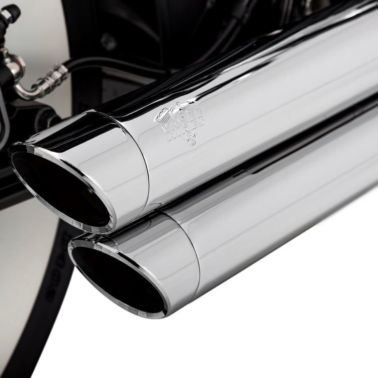 Vance & Hines Bigshot Staggered Softail 18-20 Chrome Full Exhaust System