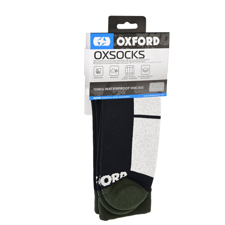Oxford Black Waterproof Socks