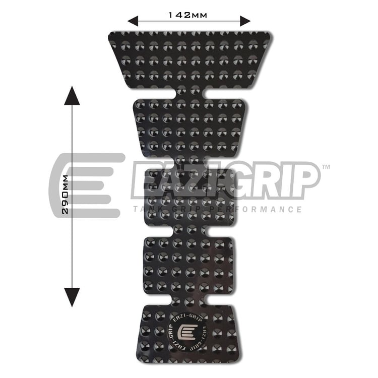 Eazi-Grip EVO E 142mm x 290mm Black Centre Tank Pad