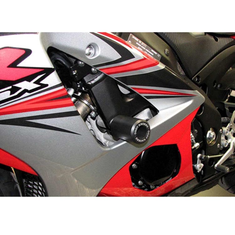 Oggy Knobbs Suzuki GSX-R1000 07-08 Black Frame Slider Kit