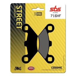 SBS Ceramic Front / Rear Brake Pads - 716HF