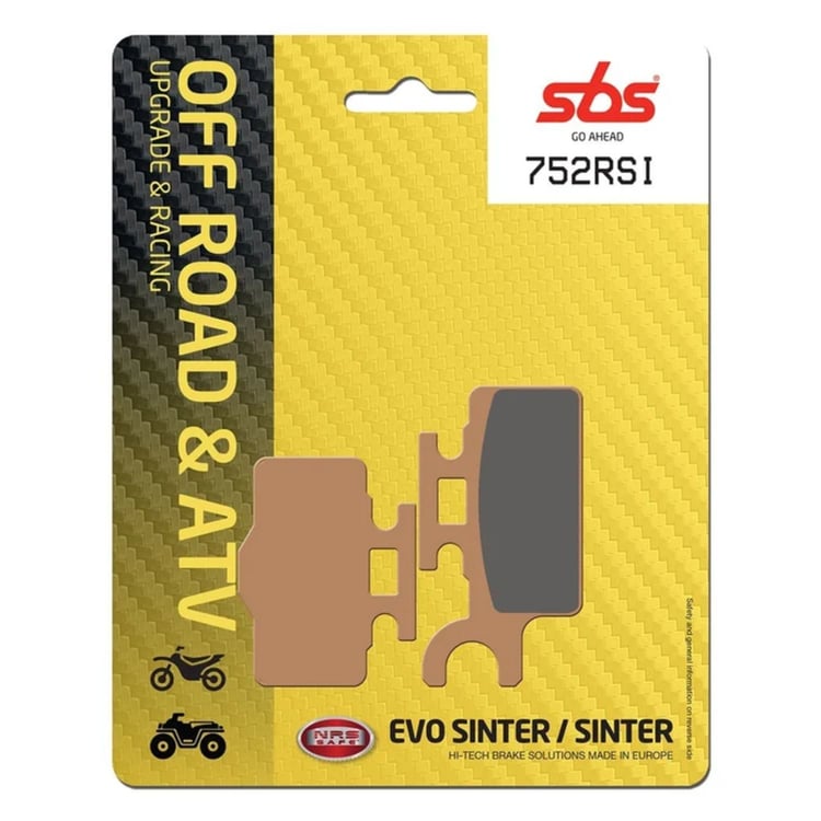 SBS Racing Offroad Front / Rear Brake Pads - 752RSI