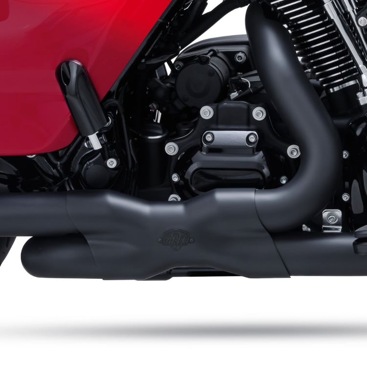 Vance & Hines Power Duals Touring 17-22 Black Header Pipe