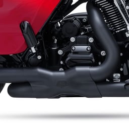 Vance & Hines Power Duals Touring 17-22 Black Header Pipe