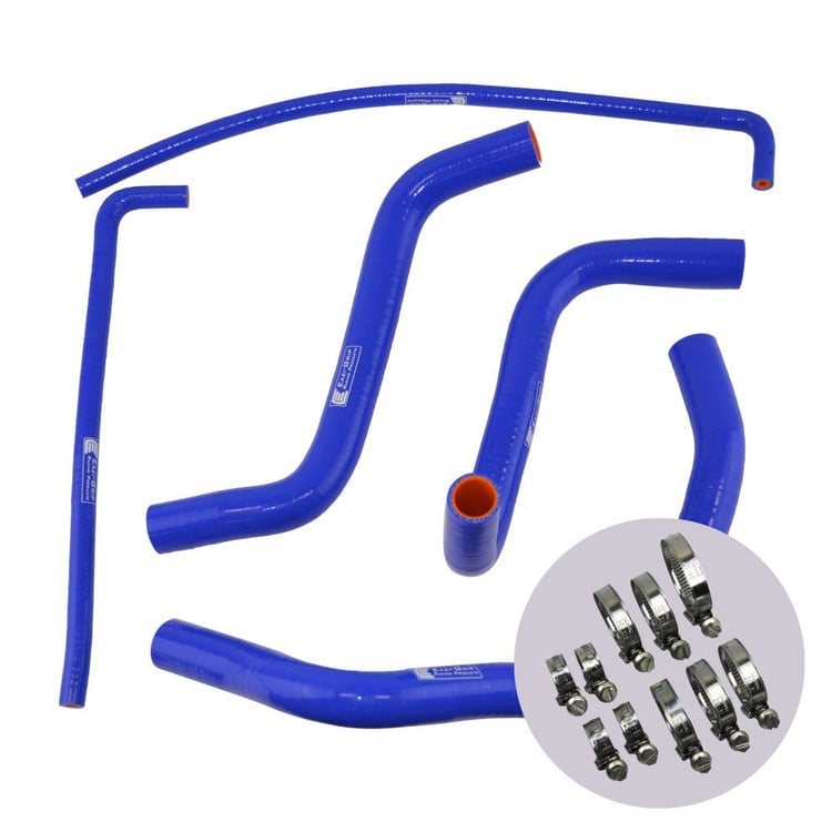 Eazi-Grip Suzuki GSX-R1000 2009 – 2016 Blue Silicone Hose and Clip Kit