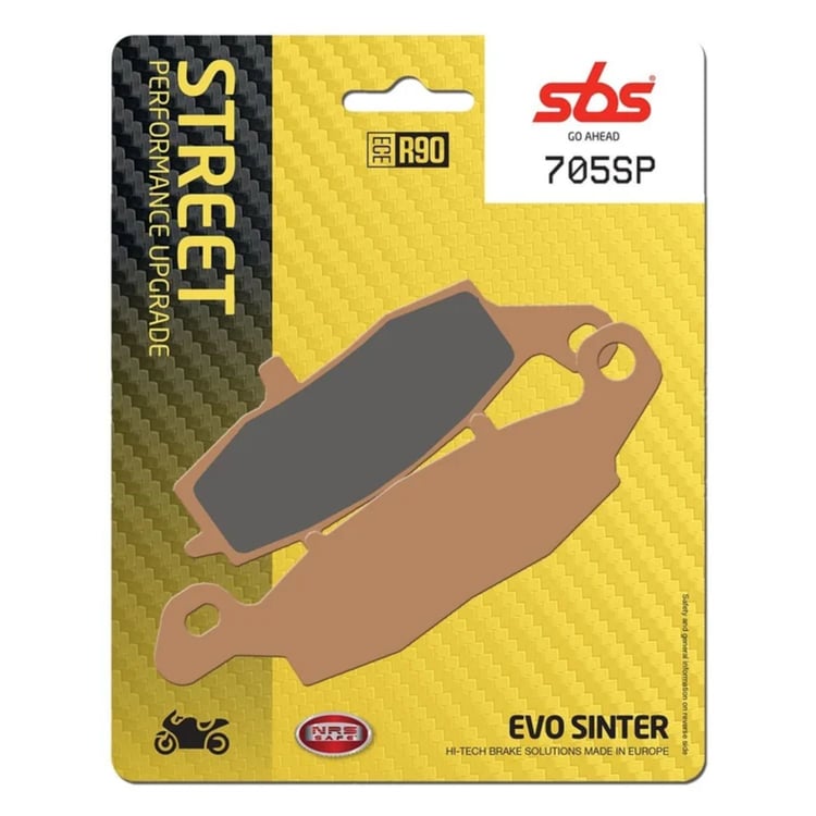 SBS Street Performance Evo Front Brake Pads - 705SP