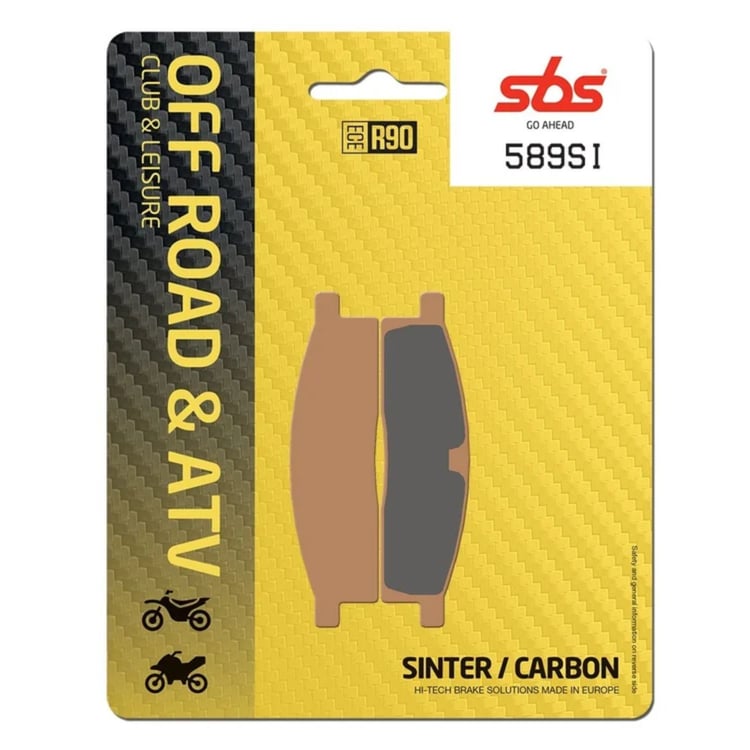 SBS Racing Offroad Front / Rear Brake Pads - 589SI