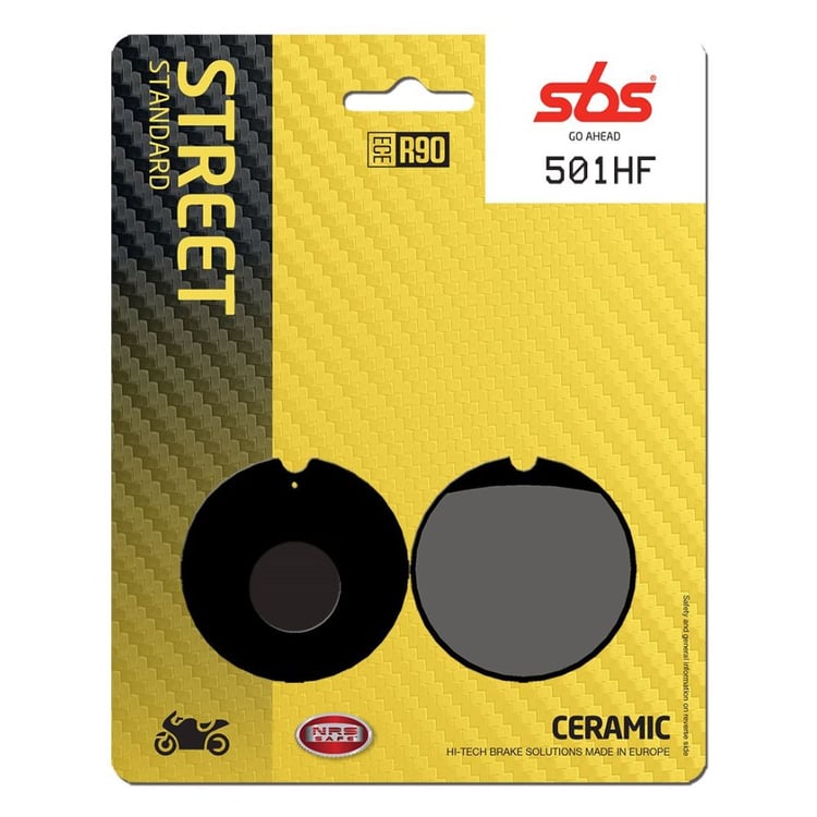 SBS Ceramic Front / Rear Brake Pads - 501HF