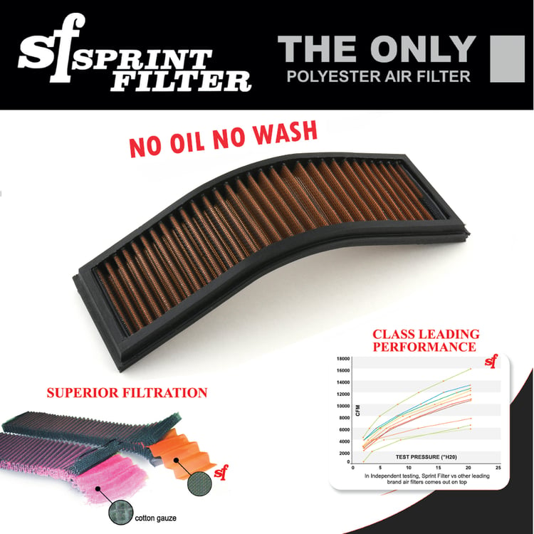 Sprint Filter P08 Kawasaki Ninja ZX-10R 2004 - 2007 Air Filter