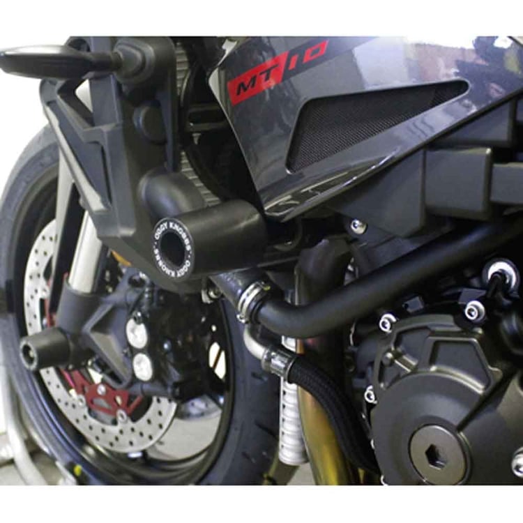 Oggy Knobbs Yamaha MT-10 16-21 Frame Black Slider Kit