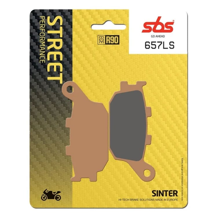 SBS Sintered Road Rear Brake Pads - 657LS