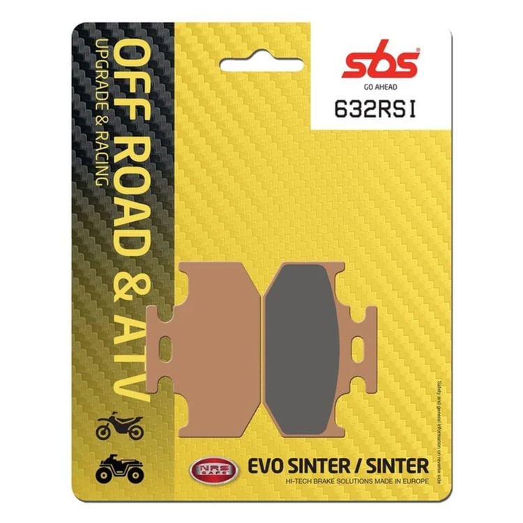 SBS Racing Offroad Front / Rear Brake Pads - 632RSI