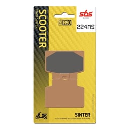 SBS Sintered Maxi Scooter Front Brake Pads - 224MS