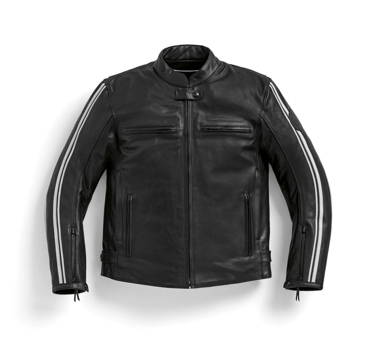 BMW Mens TwinStripes Leather Jacket 