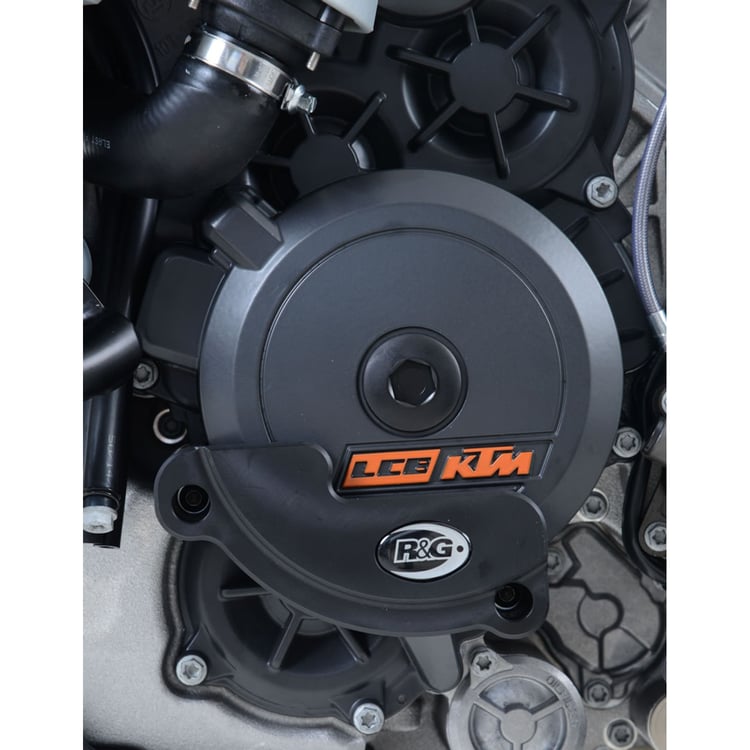 R&G KTM RC8/R Black Left Hand Side Engine Case Slider