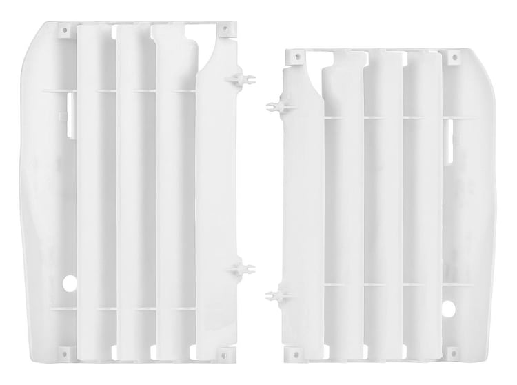 Polisport Honda CRF450R White Radiator Louvres