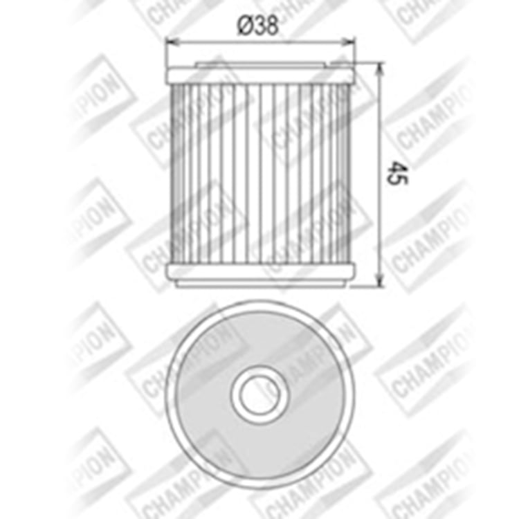 Champion COF042 (142) Oil Filter