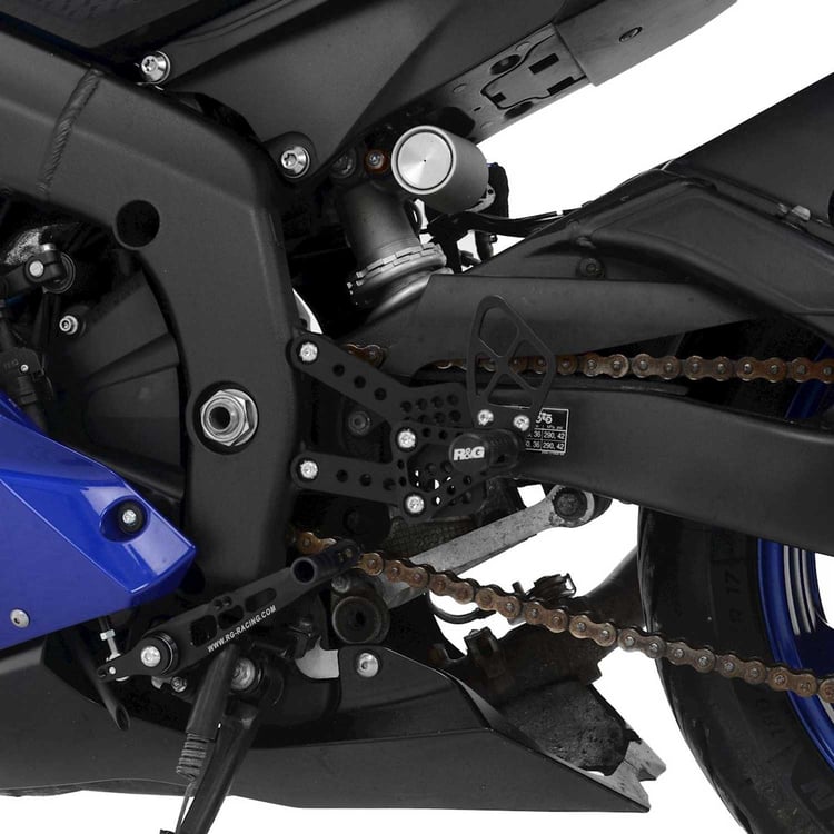 R&G Yamaha YZF-R6 17-20 Adjustable Rearsets