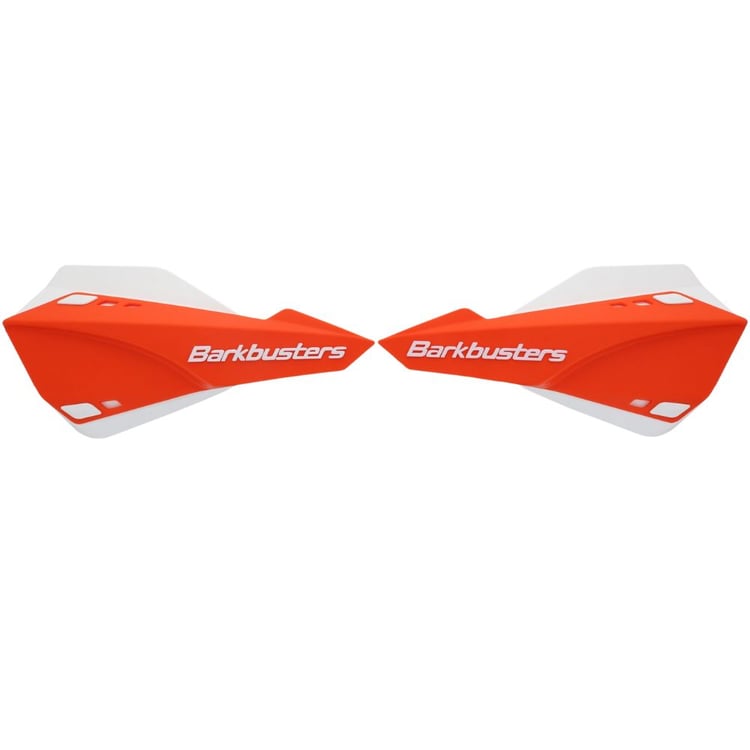 Barkbusters Sabre MX/Enduro Orange/White Handguards