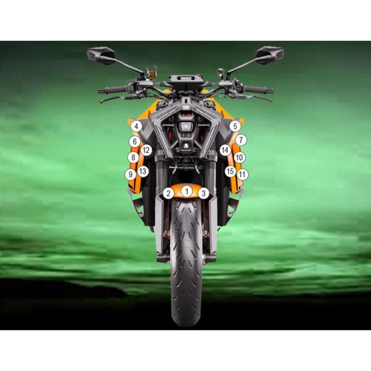 Eazi-Guard KTM 1390 Super Duke R Matte Paint Protection Film