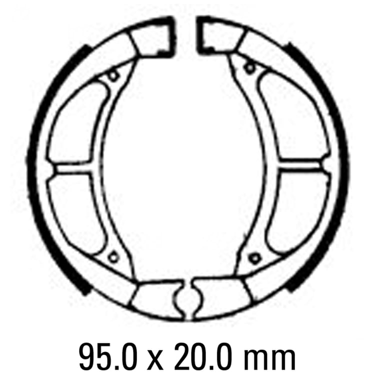 Ferodo FSB739 Brake Shoe Set