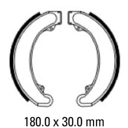 Ferodo FSB943 Brake Shoe Set