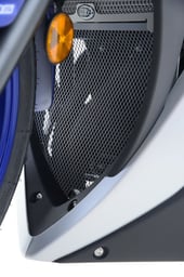 R&G Yamaha YZF-R25/R3 Red Downpipe Grille