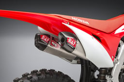 Yoshimura RS-9T Honda CRF250R 18-21/RX Stainless Full Exhaust System/Stainless Sleeve/Carbon End Cap