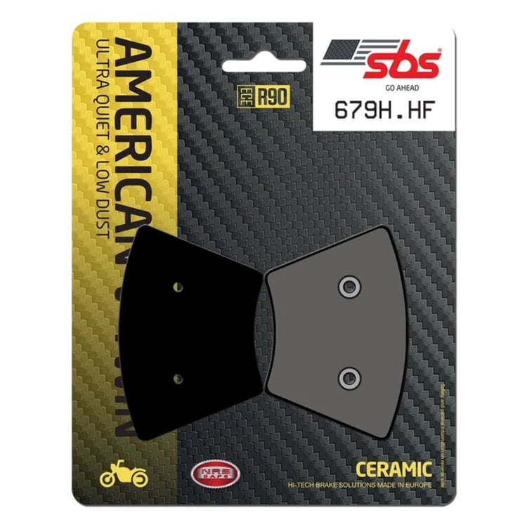 SBS HD Ceramic Front / Rear Brake Pads - 679H.HF