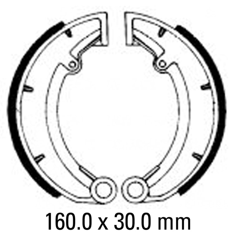 Ferodo FSB823 Brake Shoe Set