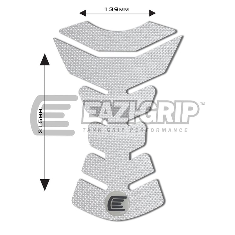 Eazi-Grip PRO Centre D 139mm x 215mm Clear Tank Pad