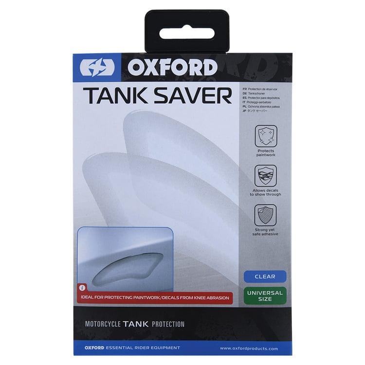 Oxford Clear Tank Saver Knee Pads