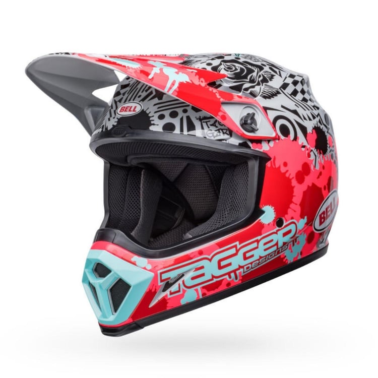 Bell MX-9 MIPS Tagger Splatter Helmet