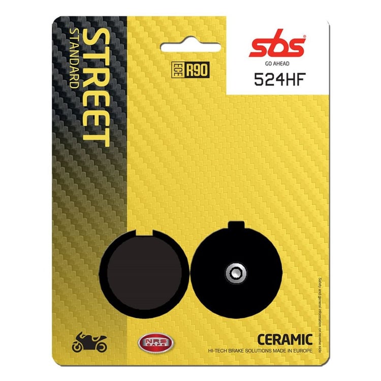 SBS Ceramic Front / Rear Brake Pads - 524HF