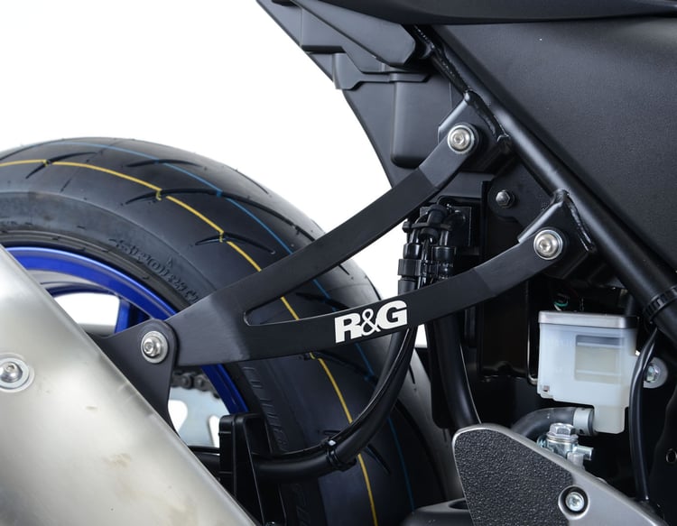 R&G Suzuki SV650 Unfaired/SV650X Black Exhaust Hanger