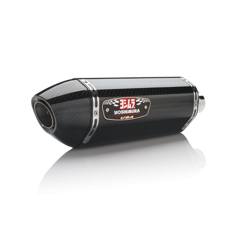 Yoshimura R-77 Yamaha MT-07/R7 Stainless Steel / Carbon Fibre Tip Full Exhaust