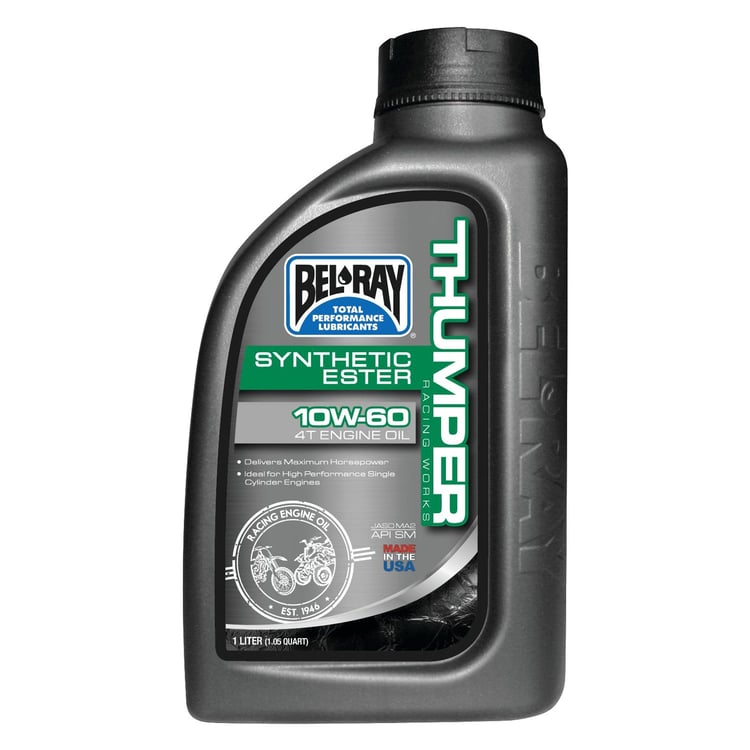 Belray Works Thumper Racing Synthetic Ester 4T 10W-60 Engine Oil - 1L