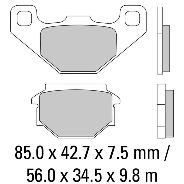 Ferodo FDB828P Brake Pads