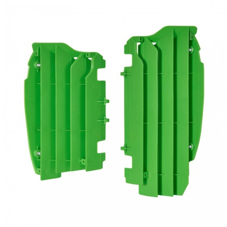 Polisport Kawasaki KX450F Green Radiator Louvres