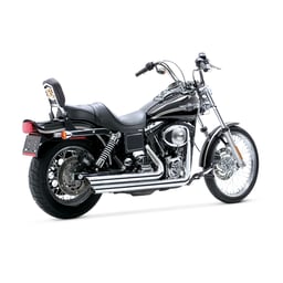 Vance & Hines Bigshot Staggered Dyna 91-05 Chrome Full Exhaust System